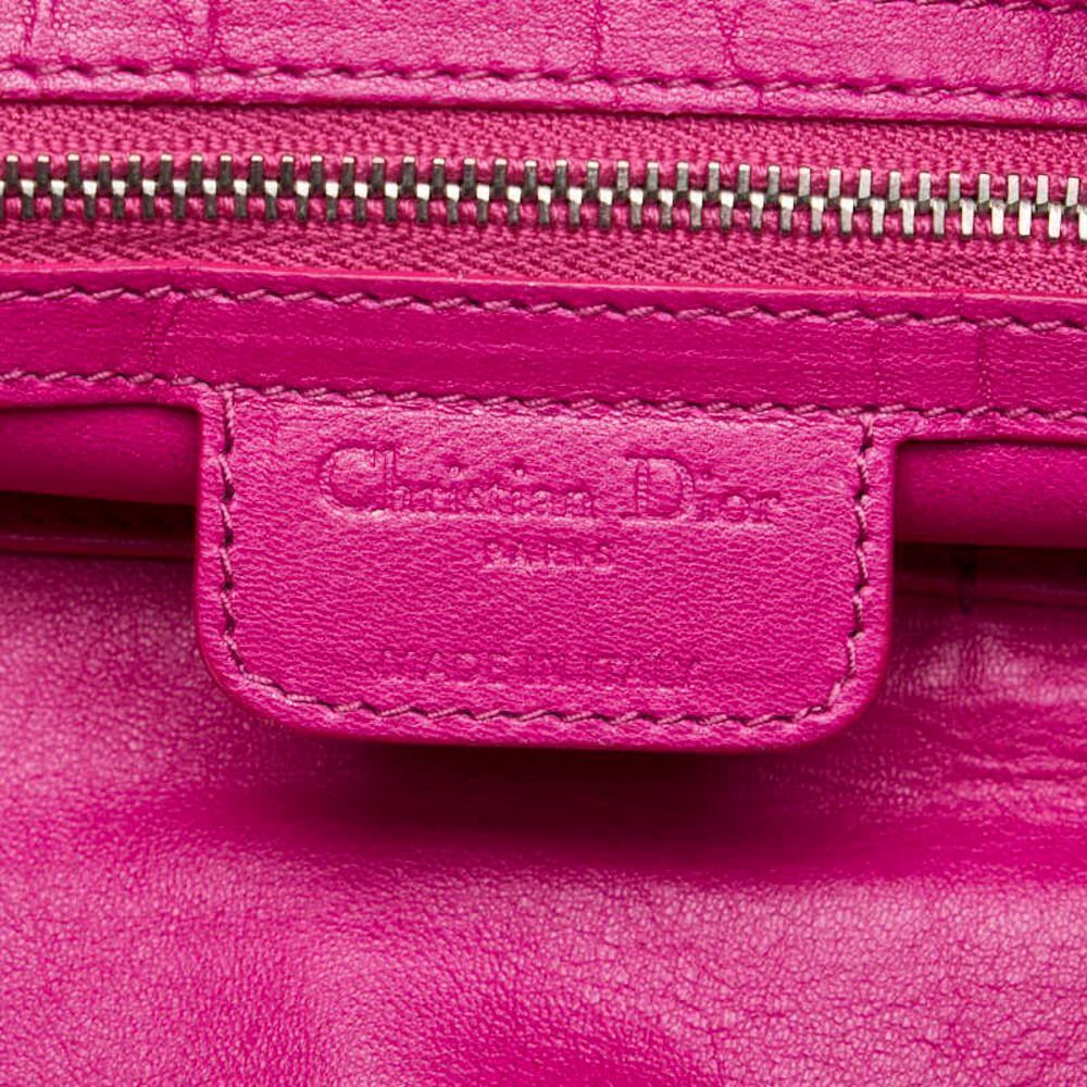 Dior Lovely Lady Dior Woven Leather Handbag - Picture 9 of 10